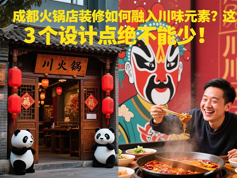 成都火鍋店裝修如何融入川味元素？這 3 個(gè)設(shè)計(jì)點(diǎn)絕不能少！