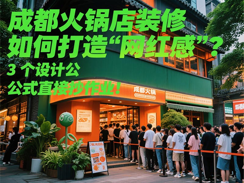 成都火鍋店裝修如何打造“網(wǎng)紅感”？3個(gè)設(shè)計(jì)公式直接抄作業(yè)！
