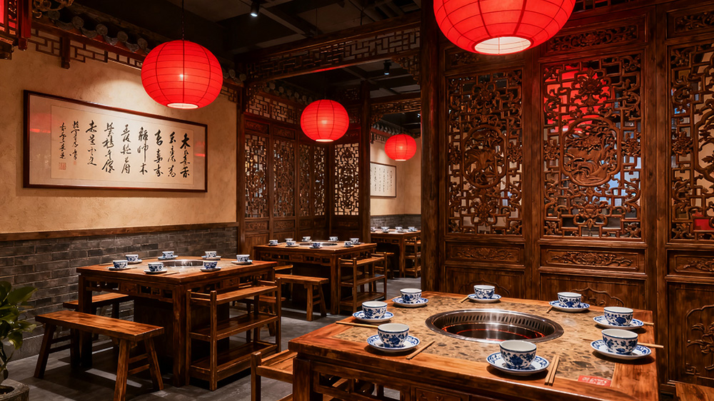 火鍋店中式裝修一平米大概要多少錢？全解析來了！